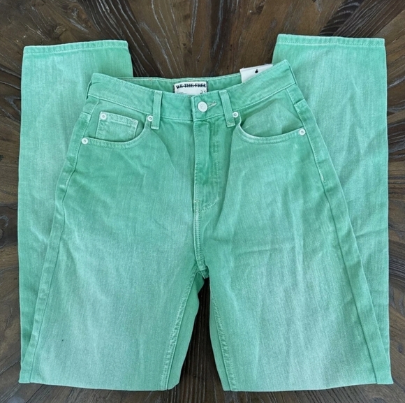 NWT FREE PEOPLE JEANS High Rise - Picture 1 of 6